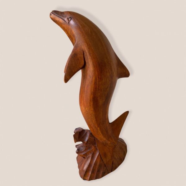 Фигура Дельфины дерево суар, размер в ассортим.
