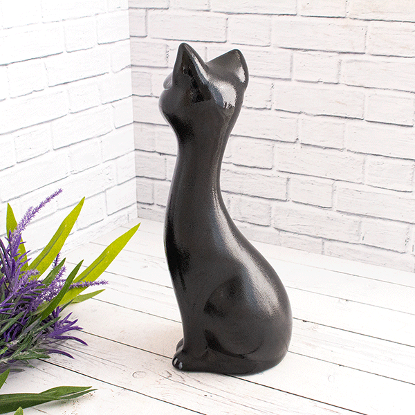 Кот Кит 25 см, керамика, глянцевый, в ассортименте
