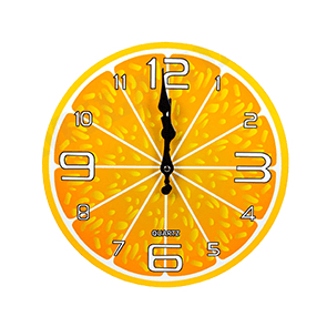 Часы настенные 30 см Аппетитный апельсин