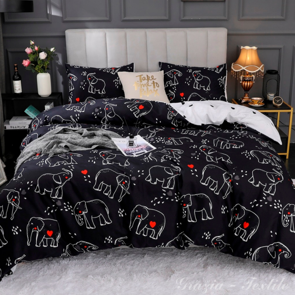 Комплект постельного белья Elephant Сатин Grazia-Textile D014