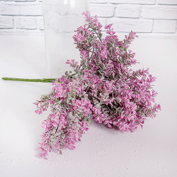 Веточка декоративная Бересклет бархатистый 30см, цветы в ассорт.