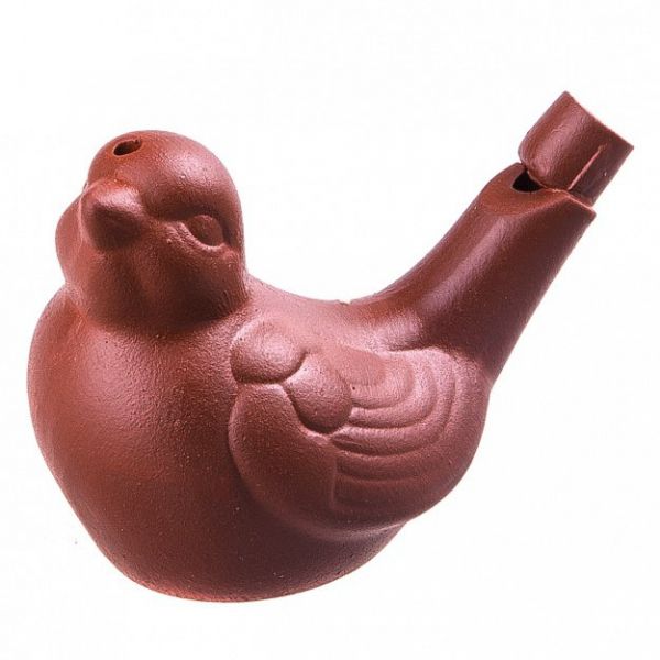 Свистулька Птичка 7 см коричн. (керамика)