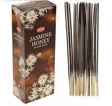 Благовония HEM Jasmine Honey (Жасмин Мед) шестигр, 20 пал.