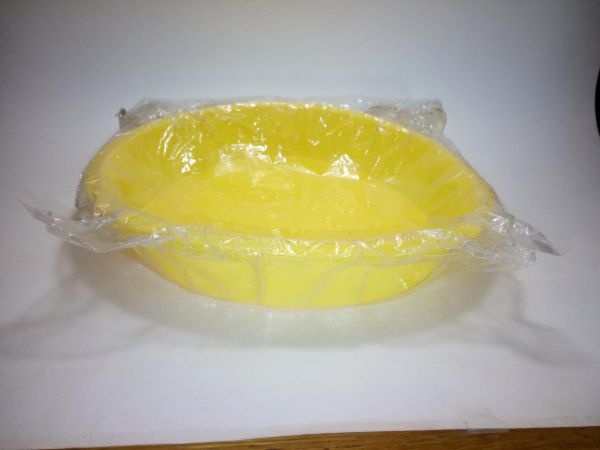 Форма силикон. для выпекания "Круг" д25см, h6см, желтый