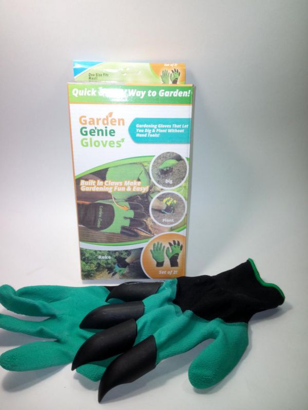 Перчатка для работы в саду и огороде Garden Genie Gloves, уп.2шт.