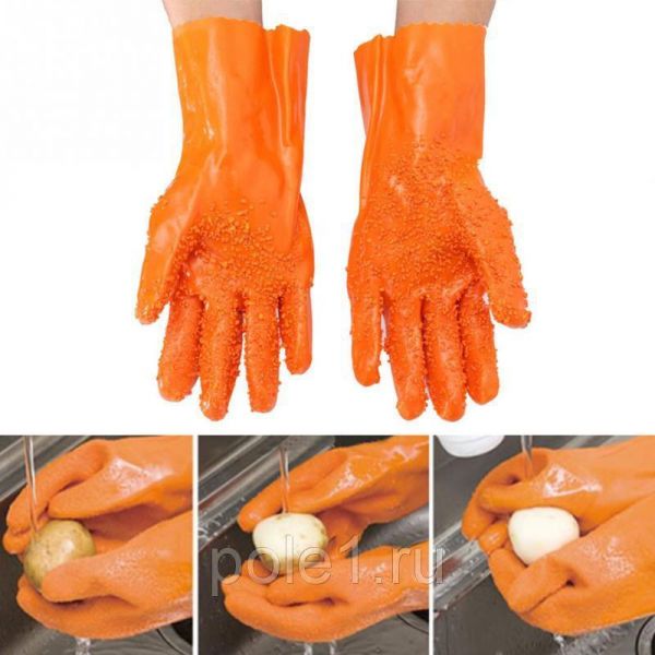 Перчатки Татер Миттс (Tater Mitts) для чистки картофеля и овощей