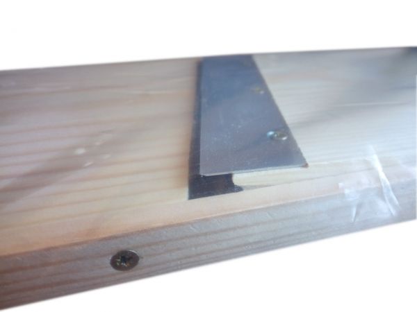 Шинковка-овощерезка деревянная 38х11см, 1 нож с регулир. нерж.