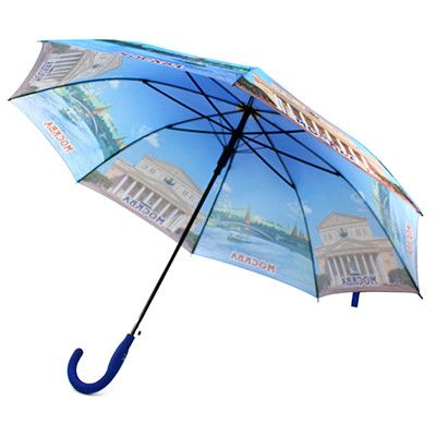 Зонт-трость полуавтомат "Москва"