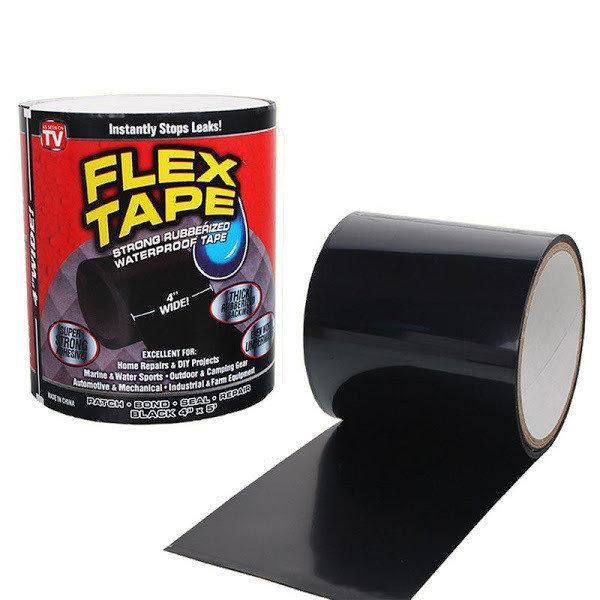 Клейкая лента Flex Tape сверхсильная водонепрониц, шир.10 см, цвет в ассор.