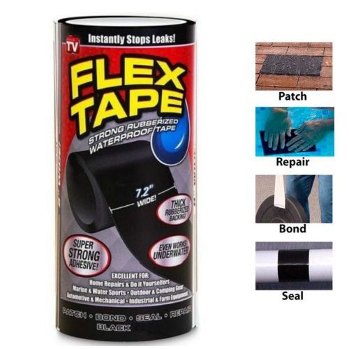 Клейкая лента Flex Tape сверхсильная водонепрониц, шир.20 см, цвет в ассор.