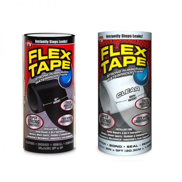 Клейкая лента Flex Tape сверхсильная водонепрониц, шир.20 см, цвет в ассор.