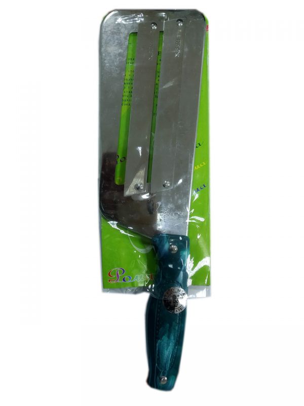 Нож-шинковка для капусты Roma, 2-х ряд, пласт руч, 32,5х9см, микс