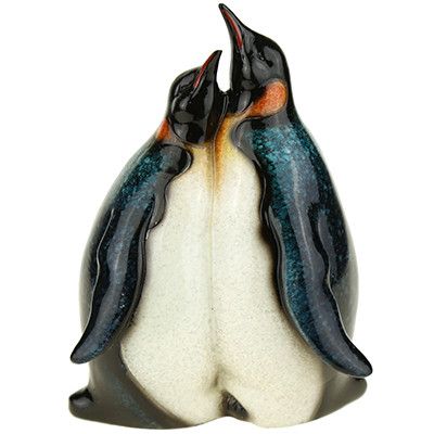 Скульптура фигура "2 Пингвина" полистоун