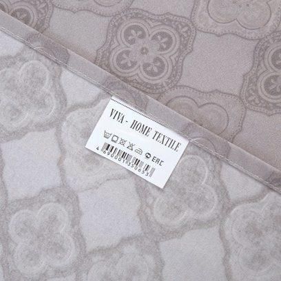 Комплект постельного белья Сатин вышивка простыня на резинке 2-х сп. (простыня 160*200*20)