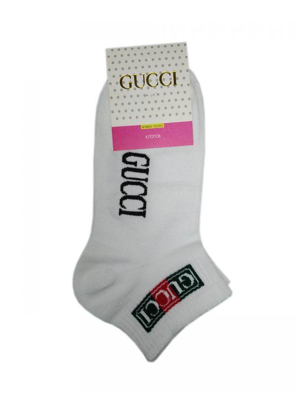 Носки женские короткие Gucci, 36-41, цвет в ассортименте