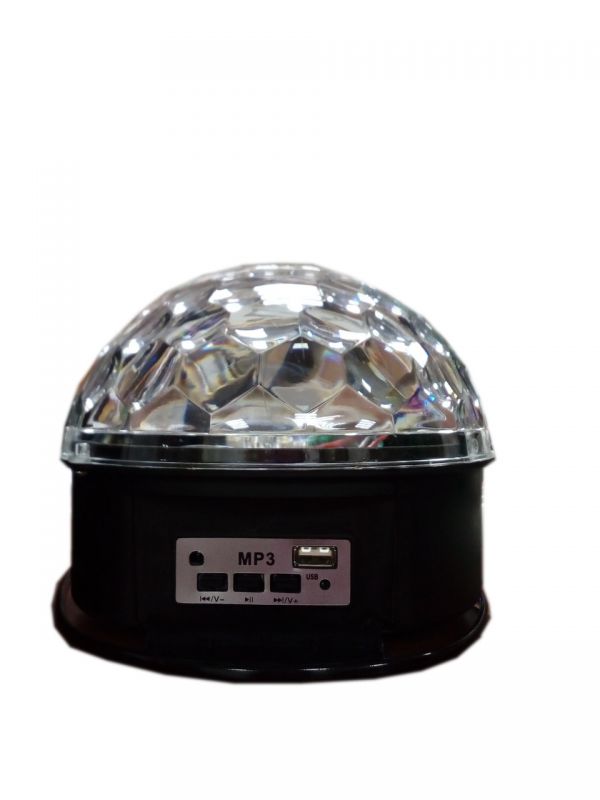 Диско шар светодиодный LED MAGIC BALL USB пульт управ.