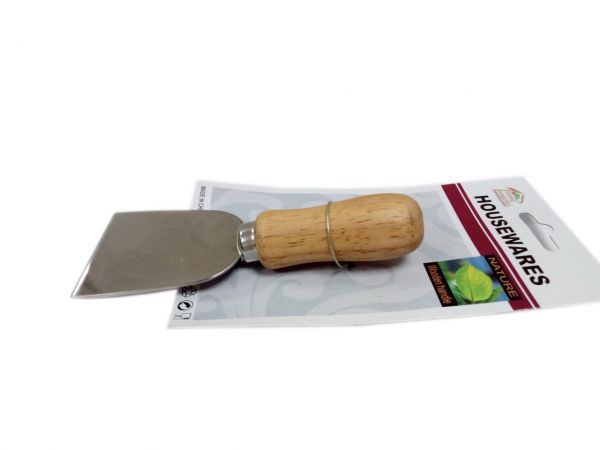 Нож-лопатка для сыра, кулинарный шпатель нерж, дерев. ручка Housewares