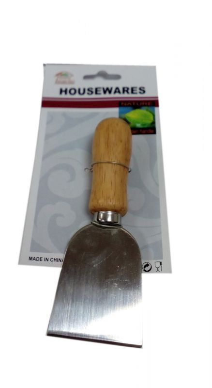 Нож-лопатка для сыра, кулинарный шпатель нерж, дерев. ручка Housewares