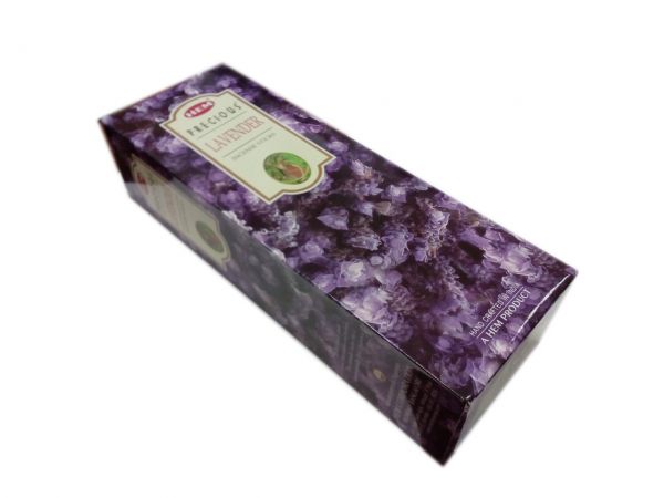 Благовония HEM Precious Lavender (Драгоценная Лаванда), шестигр, 20 пал.