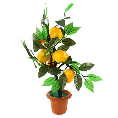 Декоративное дерево "Лимон" 46см