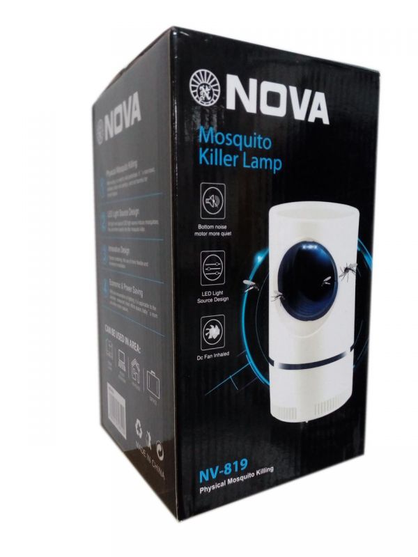 Светодиодная лампа от комаров NOVA, УФ ночник, USB Электрический фотокаталитический репеллент, ловушка