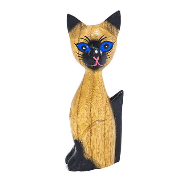 Кошка Голубые глазки 20 см Гордость сиамская, суар