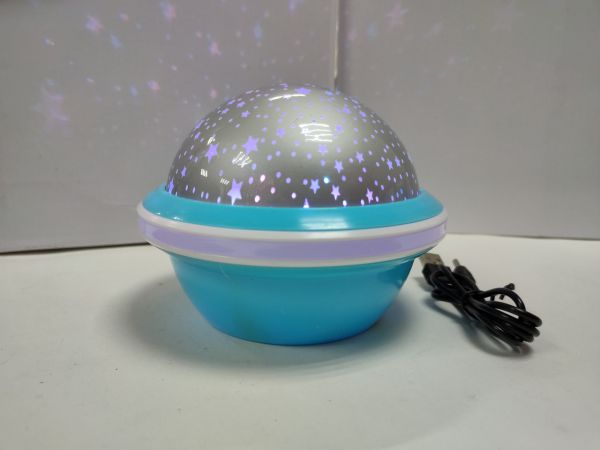Ночник проектор Звездное небо (Night Light) LED, голубой