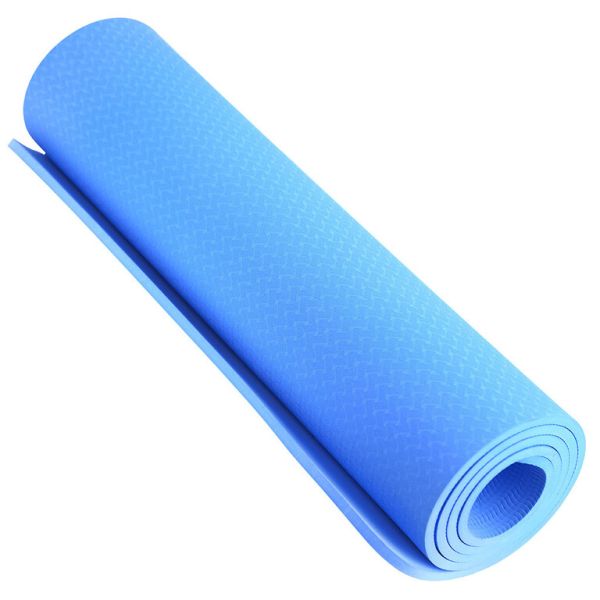 Коврик для йоги "Тиснение", 61х183, голубой