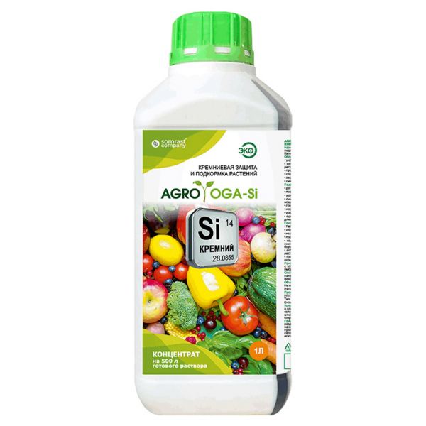 Средства для кремниевой защиты и подкормки растений "AgroYoga-Si" 300мл, "Somrast"