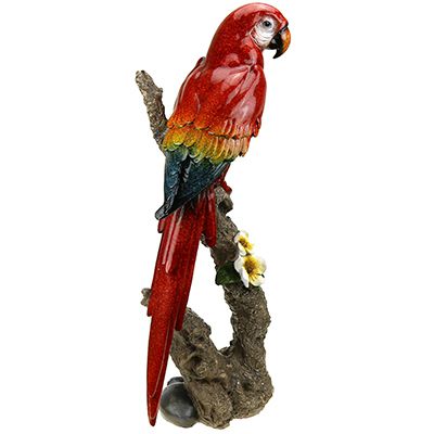 Скульптура фигура "Попугай большой" 68 см, полистоун