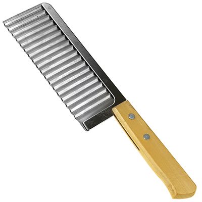 Нож "Зигзаг" 155мм "Зигзаг" для карт-фри, фрукт. и конд. изд, дерев. руч,