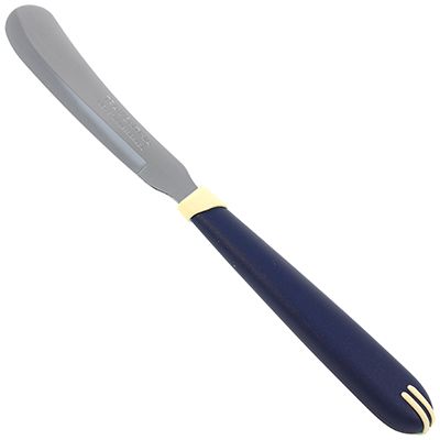 Нож для масла "Tramontina Multicolor" 7,5см, пласт. руч, синий
