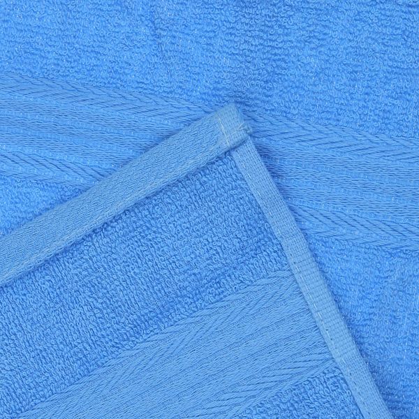 Полотенце махровое "Гермес" 35х60см, гладкокр, 325г/м2, небесно-голубой