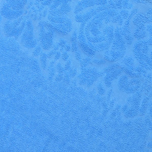 Полотенце махровое "Гармония" 35х60см, гладкокр, небесно-голубой