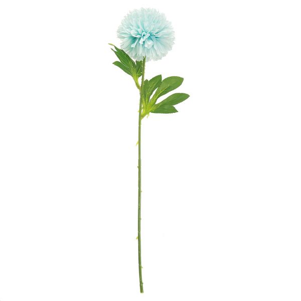 Цветок "Астра" цвет - голубой, 52см, 1 цветок - д10х5см