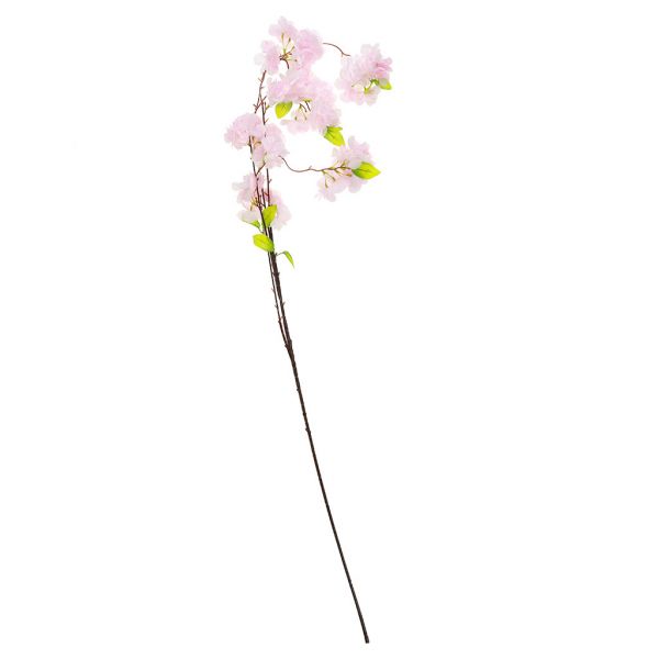 Декоративная ветка "Сакура" цвет - светло-розовый, 130см