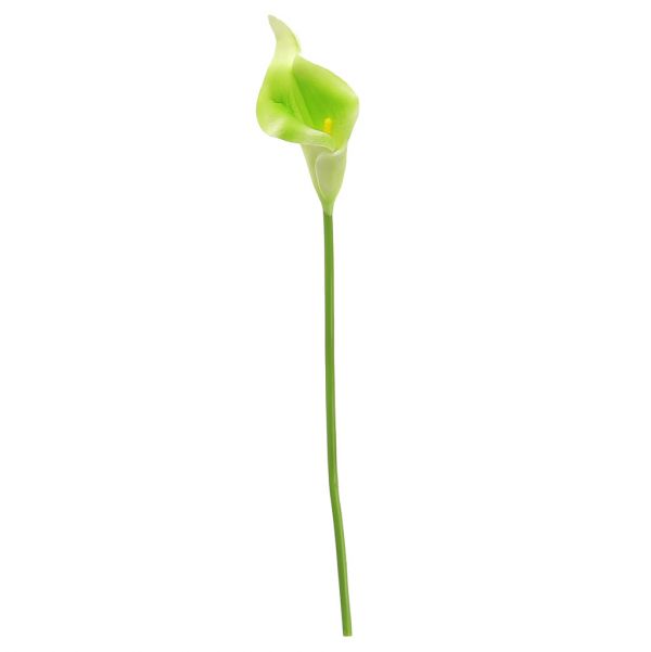 Цветок "Калла" 32см, цветок - 5х3,5х7,5см, зеленый