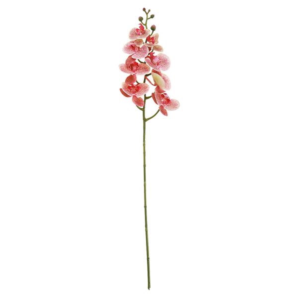 Цветок "Орхидея" тигровая, 90см, 8 цветков, 5 бутонов, фуксия