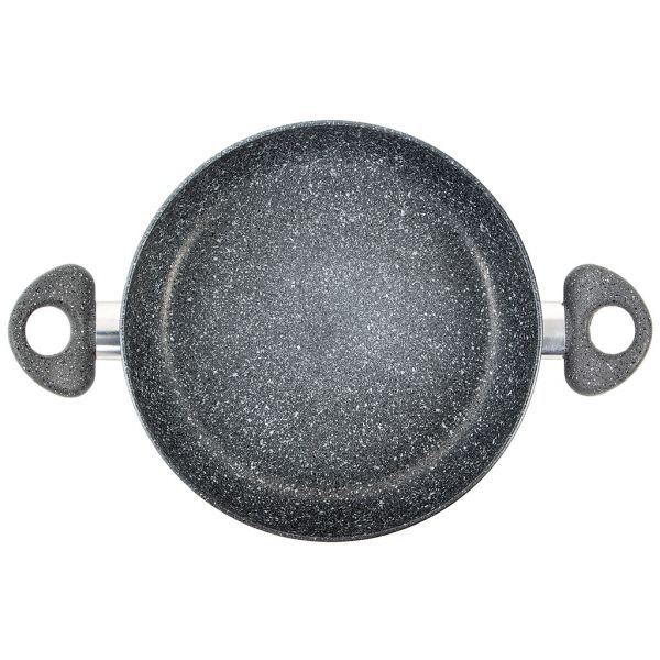 Жаровня "Stone Pan" 2л, д22см, h6,6см, АП мрамор, бакел.руч.