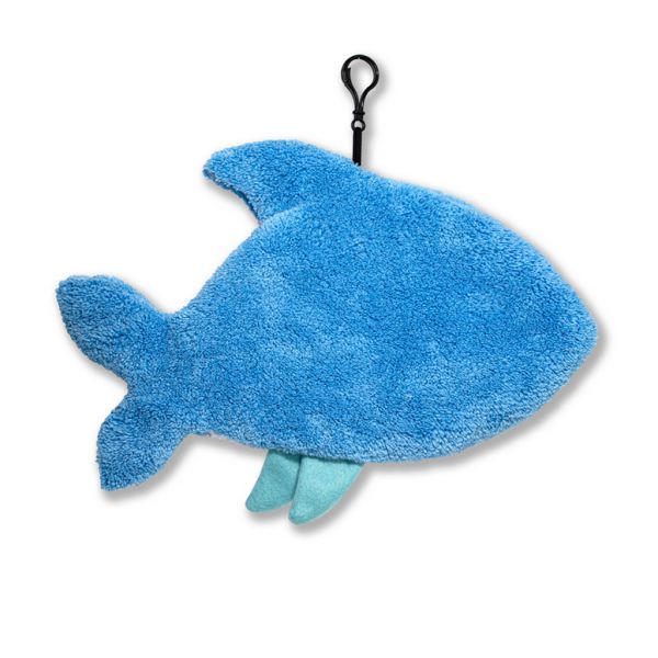 Детская сумочка (игрушка-конфетница) "Чудики. Акула" 25х20см, велсофт, на молнии (Россия)