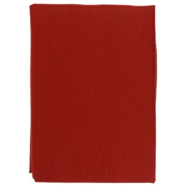 Простыня на резинке "Кармен, бордовый" 1,5 сп. 90х200х27см, бязь гладкокрашенная 121г/м2