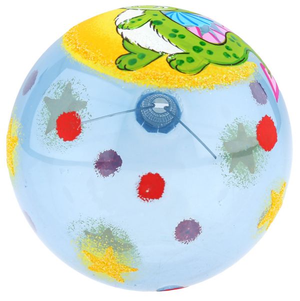 Елочная игрушка шар стеклянная "Дракон и луна" д10см, руч. худ.роспись