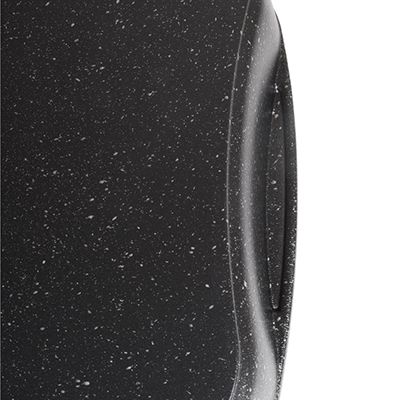 "Мрамор темный" Противень с тефлоновым покрытием 33,5х22х5,5см, литой (Россия)
