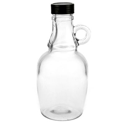 Бутылка стеклянная "Южанка" 0,5л h19,5см с руч, пласт.винт. крышка