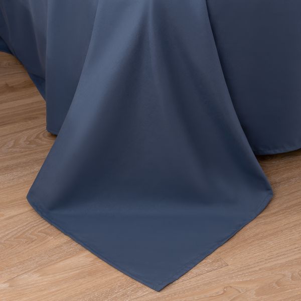 Комплект постельного белья Однотонный Сатин на резинке CSR052