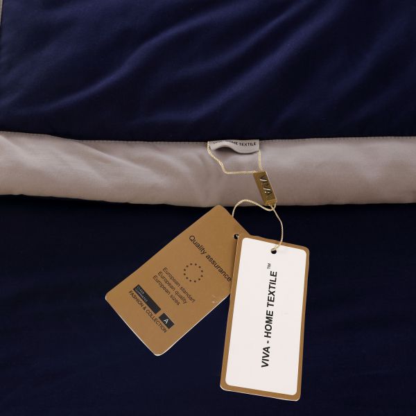 Комплект постельного белья Однотонный Сатин с Одеялом (простынь на резинке) FBR012