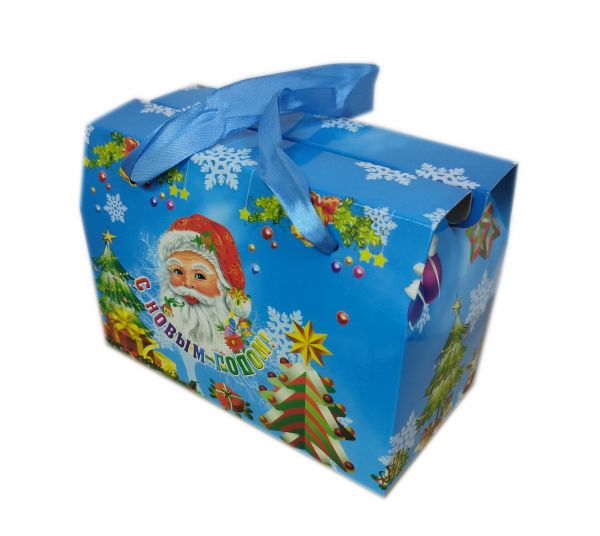 Коробка подарочная для сладостей С Новым Годом, 17х12х9см