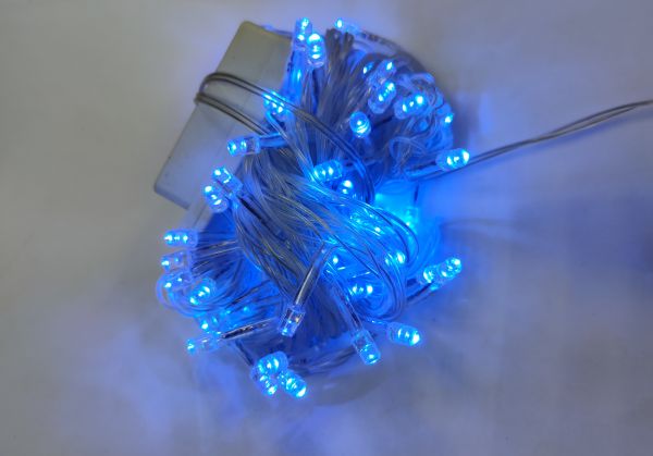 Гирлянда светодиодная 140 ламп, синяя