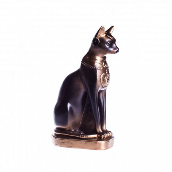 Статуэтка Кошка египетская большая h=20 см. гипс, бронз