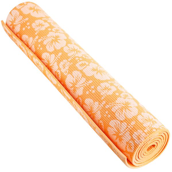 Коврик для йоги "Камея", 61х173, оранжевый
